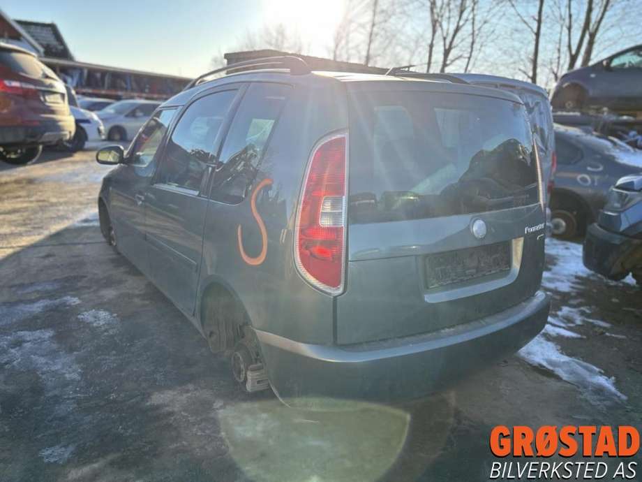 Škoda Roomster 2006-2010 (Fase 1) , Motorkode: BMS, Girkassekode: 