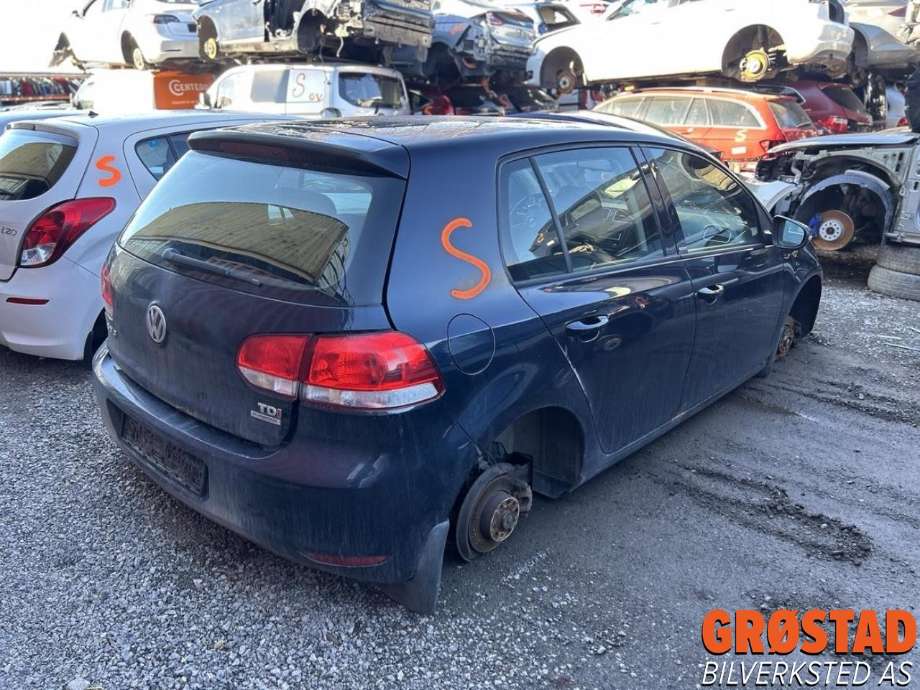 VW Golf VI 2008-2012 , Motorkode: CAY, Girkassekode:
