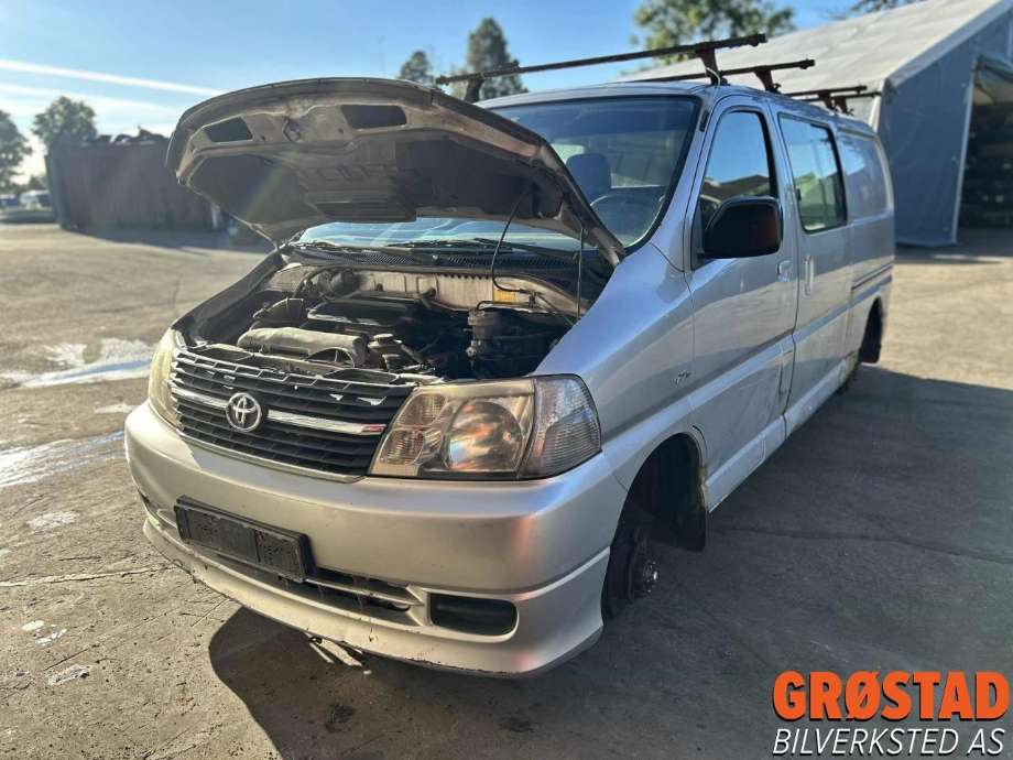 Toyota Hiace 2007-2012 (Fase 3) , Motorkode: 2KD-FTV, Girkassekode: