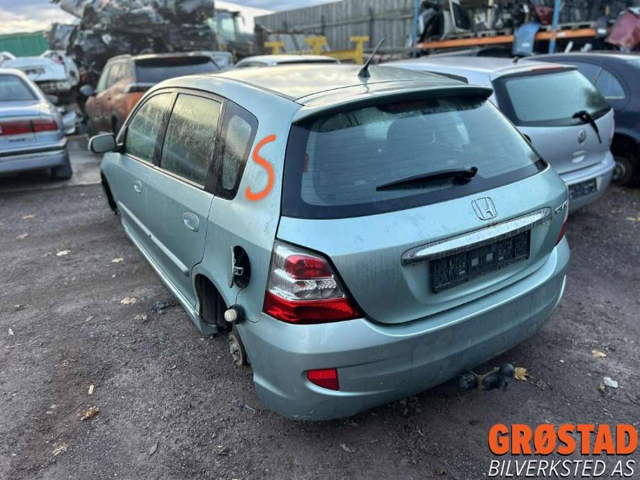 Honda Civic 2001-2005 (Type VII) (ENGELSK) (ENGELSK), Motorkode: D16V1, Girkassekode: 