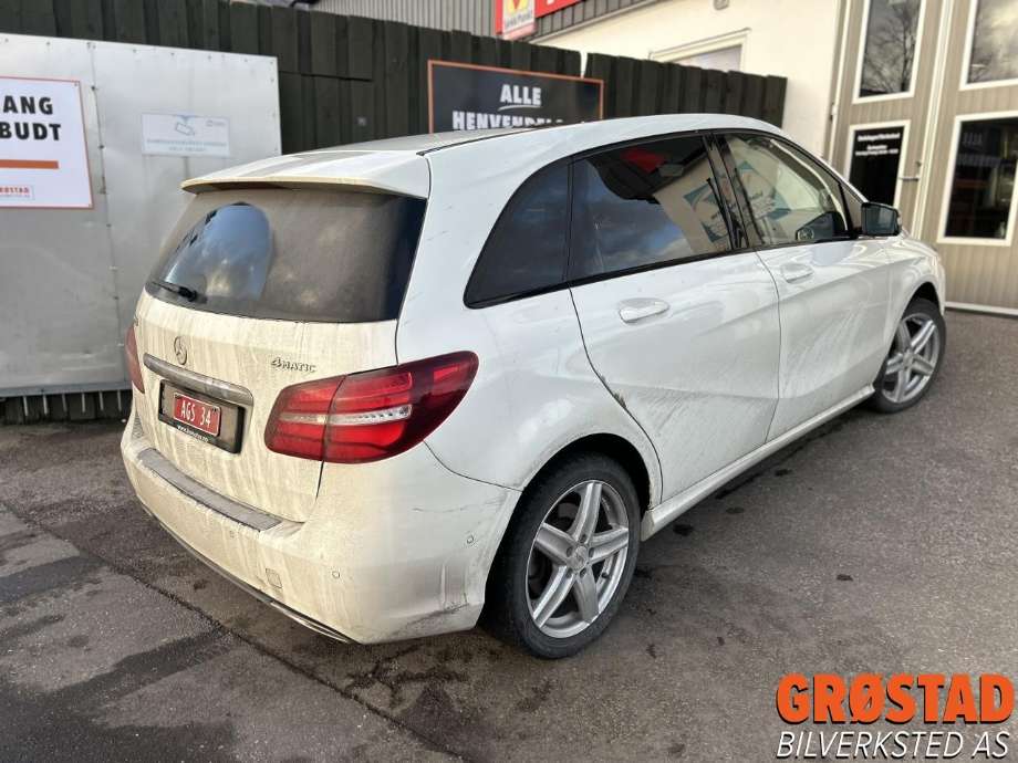 Mercedes B-Klasse 2011-2018 (W246) delebil , Motorkode: 270920, Girkassekode: 