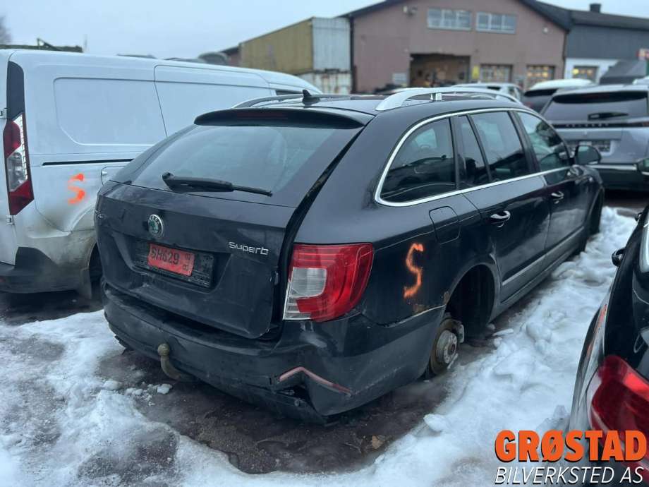Škoda Superb 2008-2015 (Type II) , Motorkode: CFFB, Girkassekode: PBW