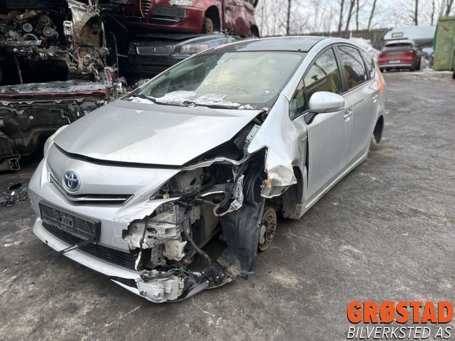 Toyota Prius +7 2012-2020 (Type III) (stasjonsvogn) (stasjonsvogn), Motorkode: 2ZR-FXE, Girkassekode: 