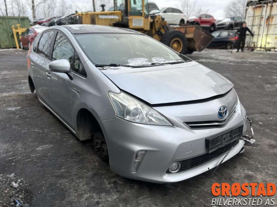 Toyota Prius +7 2012-2020 (Type III) (stasjonsvogn) (stasjonsvogn), Motorkode: 2ZR-FXE, Girkassekode: 