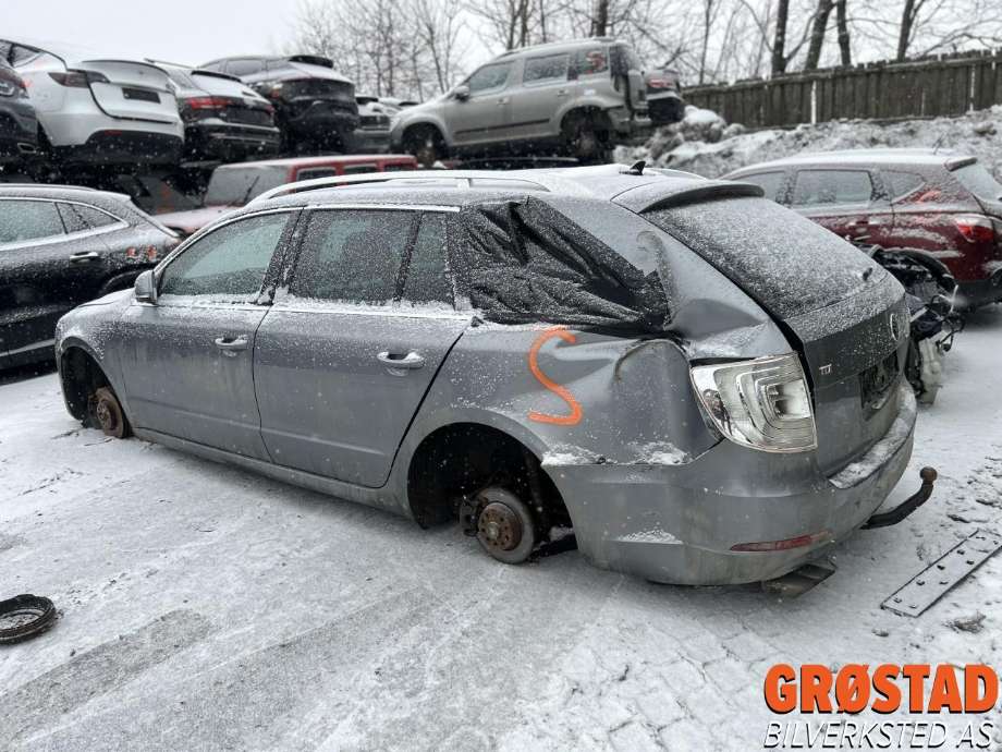 Škoda Superb 2008-2015 (Type II) , Motorkode: CFFB, Girkassekode: 