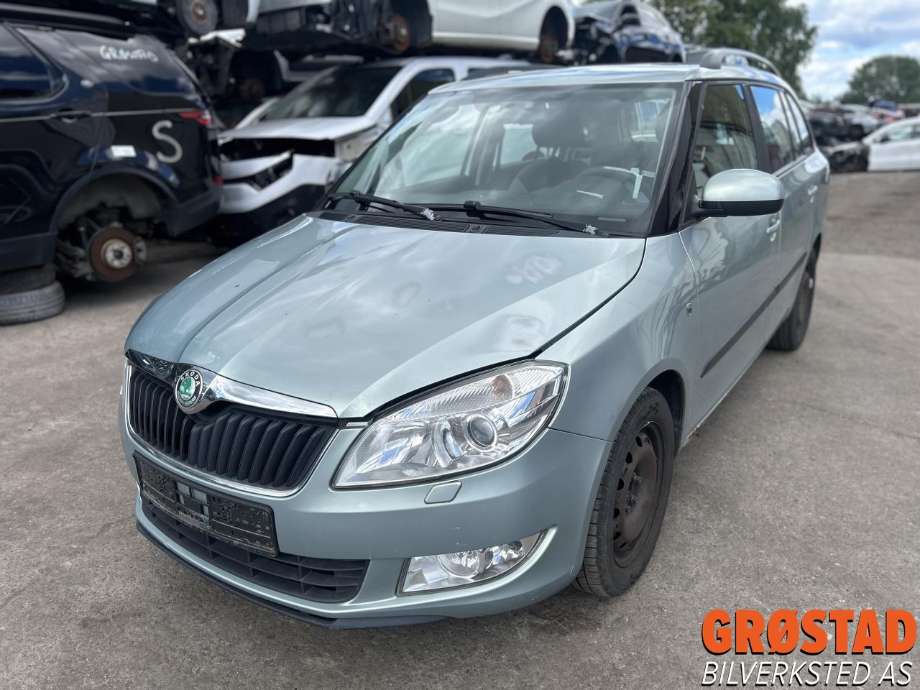 Škoda Fabia 2010-2014 (Type II, Fase 2) , Motorkode: CBZB, Girkassekode: MLN