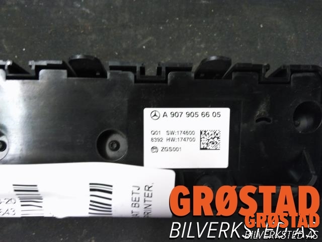 Varmeapparat betjening til Mercedes Sprinter 2018-->> (907/910) (907/910)