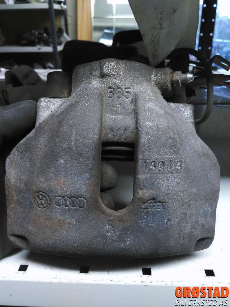 Bremsecaliper høyre foran til Audi A6 2005-2008 (Type III, Fase 1) (C6) (C6) (4B0 615 124|)