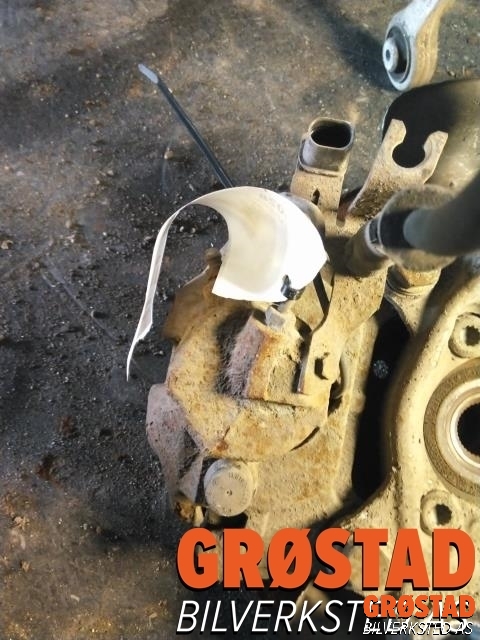 Bremsecaliper venstre foran til Audi A6 2005-2008 (Type III, Fase 1) (C6) (C6) (4B0 615 123|)