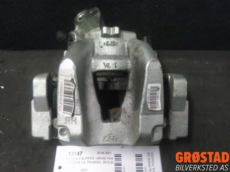 Bremsecaliper høyre foran til Citroën C4, Picasso, 2013-2018 (Type II)  (16 098 973 80)