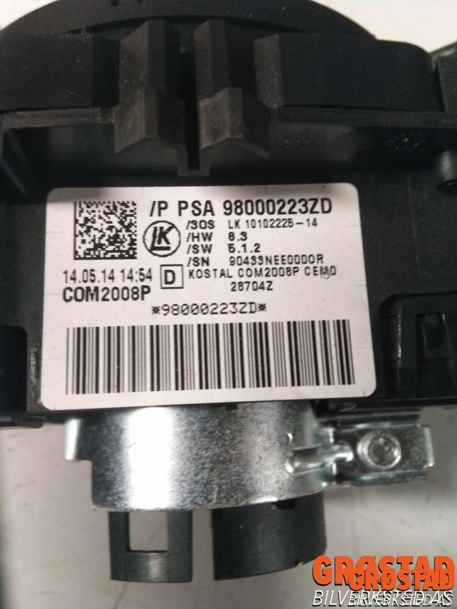 Bryter combi til Citroën C4 2011-2017 (Type II)  (98 000 223 ZD|98 199 578 ZD|)
