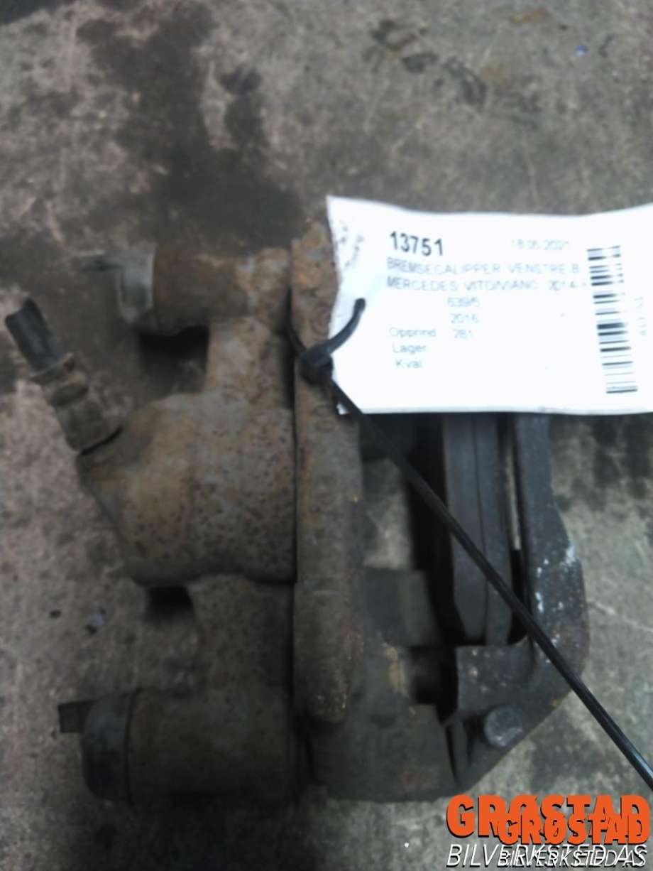 Bremsecaliper venstre bak til Mercedes Vito 2014-->> (W447) (W447) (A 447 420 06 83|A 447 420 80 00|)