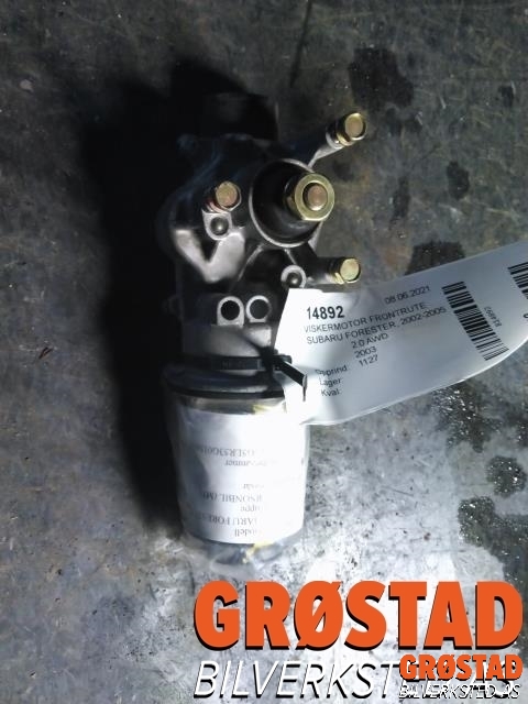 Viskermotor frontrute til Subaru Forester 2002-2005 (Type II, Fase 1)