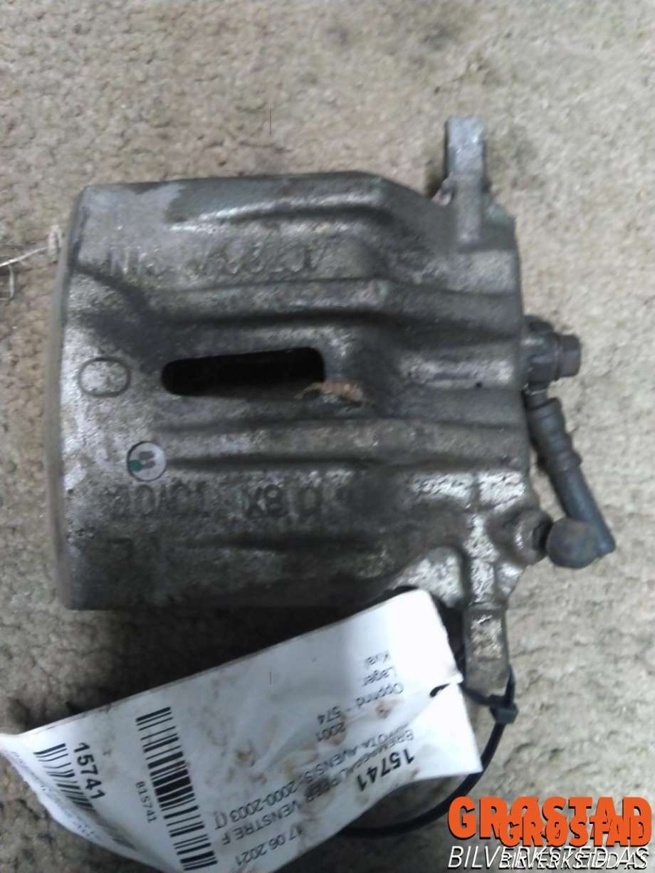 Bremsecaliper venstre foran til Toyota Avensis 2000-2003 (Type I, Fase 2)