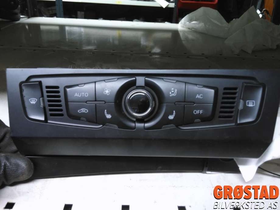 Varmeapparat betjening til Audi Q5 2008-2012 (Type I, Fase 1)  (8T1820043AN|)