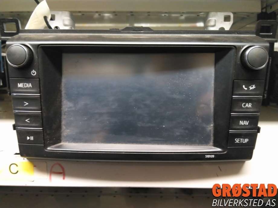 Bilstereo navigasjon til Toyota RAV4 2016-2019 (Type IV, Fase 2)  