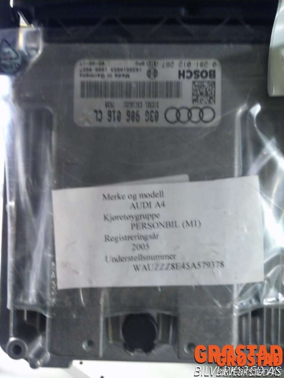 Styreenhet motor til Audi A4 2004-2008 (Type III) (B7) (B7) (03G906016CL|)