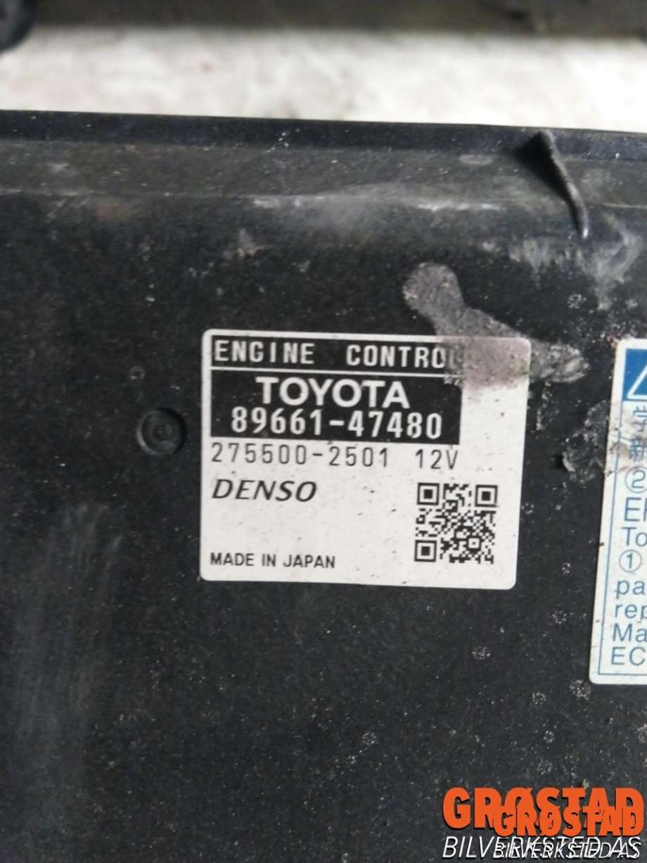 Styreenhet motor til Toyota Prius +7 2012-2020 (Type III) (stasjonsvogn) (stasjonsvogn) (89661-47480|)