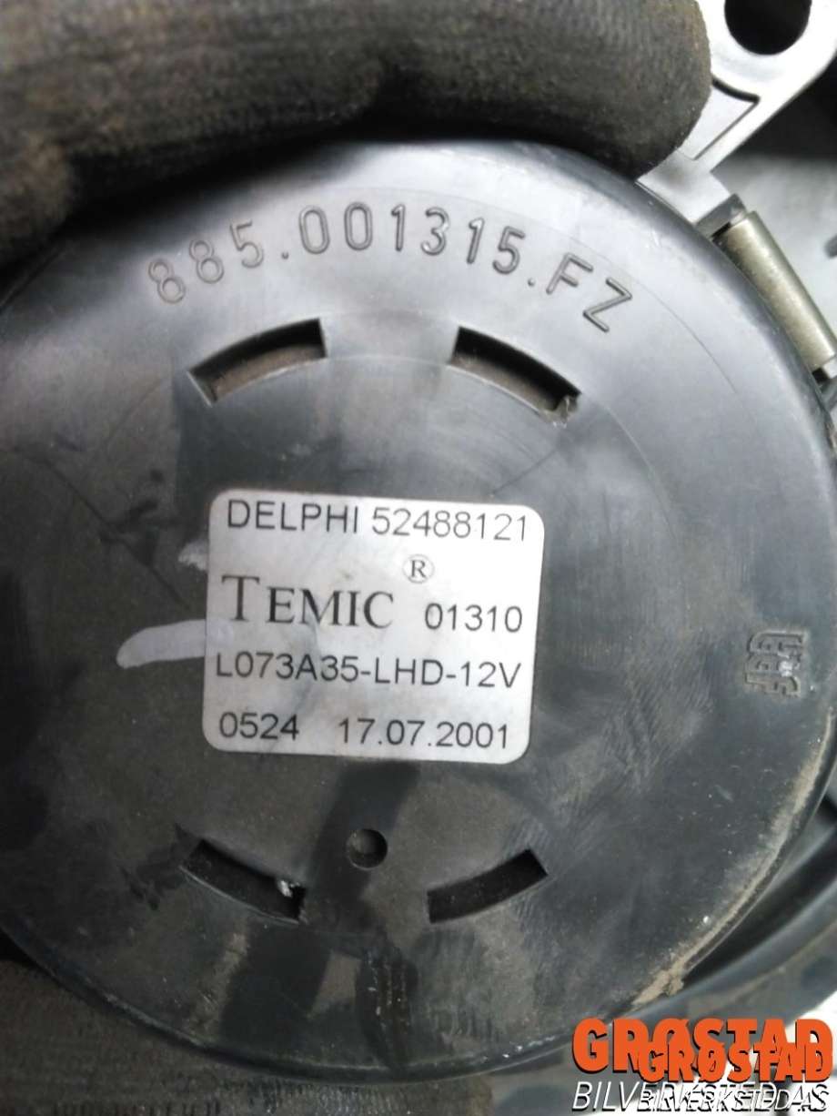 Varmeapparat motor til Renault Laguna 2001-2005 (Type II, Fase 1)  (885.001315.FZ|885.001314.FZ|52488121)