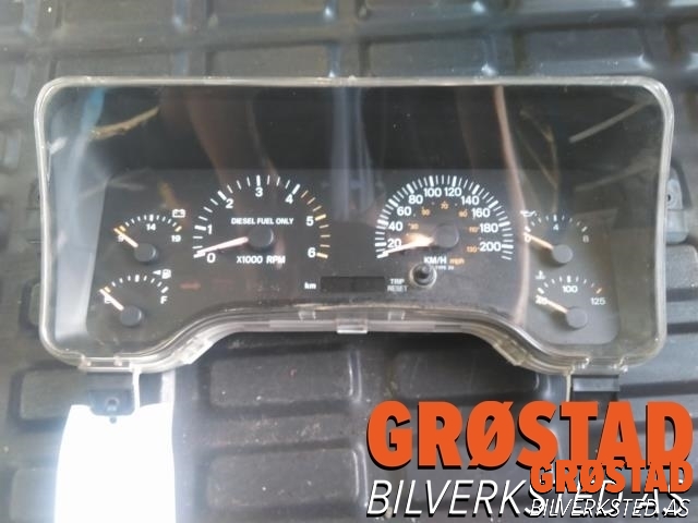 Instrumentpanel til Jeep Cherokee, 1997-2001 (Type II, Fase 2)  