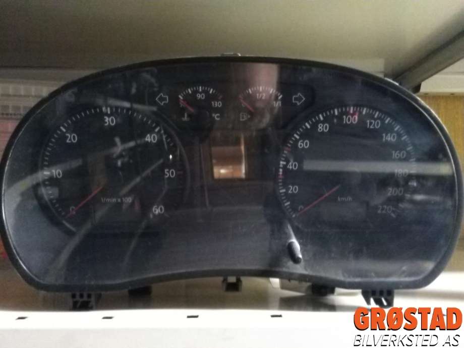 Instrumentpanel til VW Polo 2002-2005 (Type IV, Fase 1)  (110080320037A|)