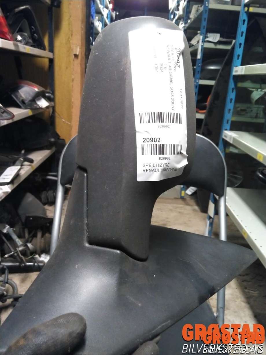 Speil høyre til Renault Megane 2003-2005 (Type II, Fase 1)
