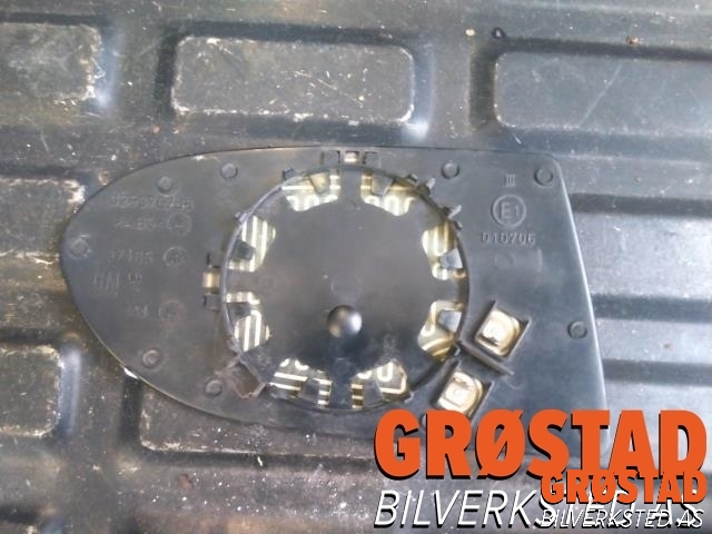 Speilglass venstre til Opel Zafira A 1999-2005  