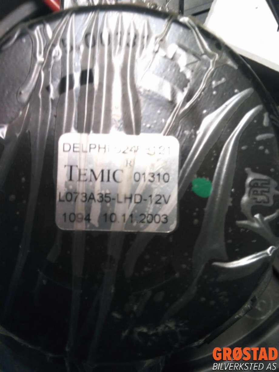 Varmeapparat motor til Renault Laguna 2001-2005 (Type II, Fase 1)