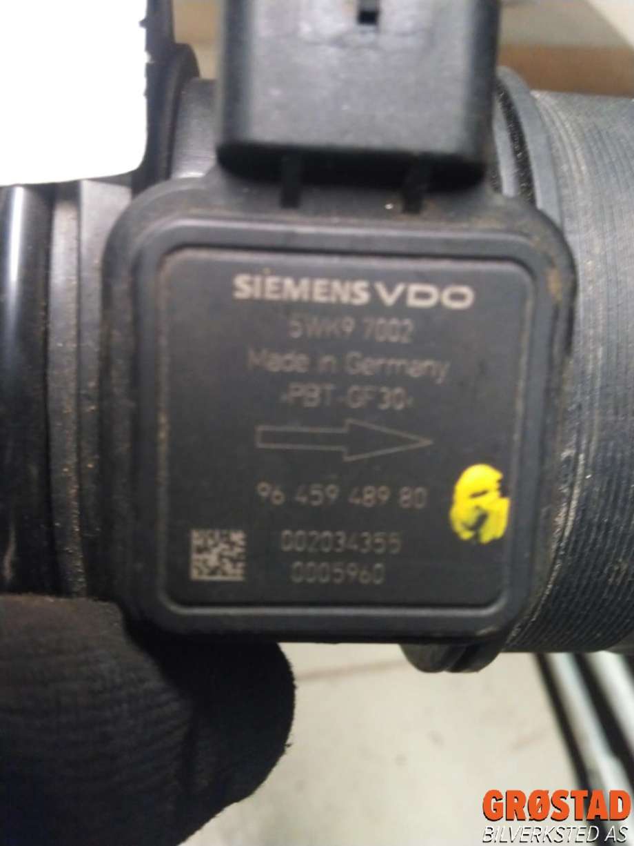Luftmengde/luftmassemåler til Peugeot 607 2000-2004 (Fase 1)  (5WK97002|9645948980|)