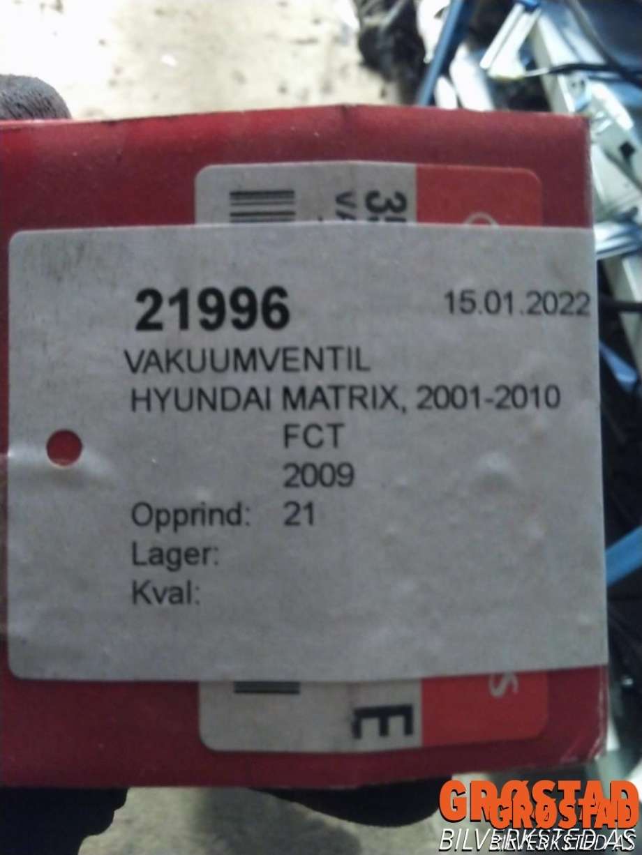 Vakuumventil til Hyundai Matrix 2001-2010  (3512027000|)