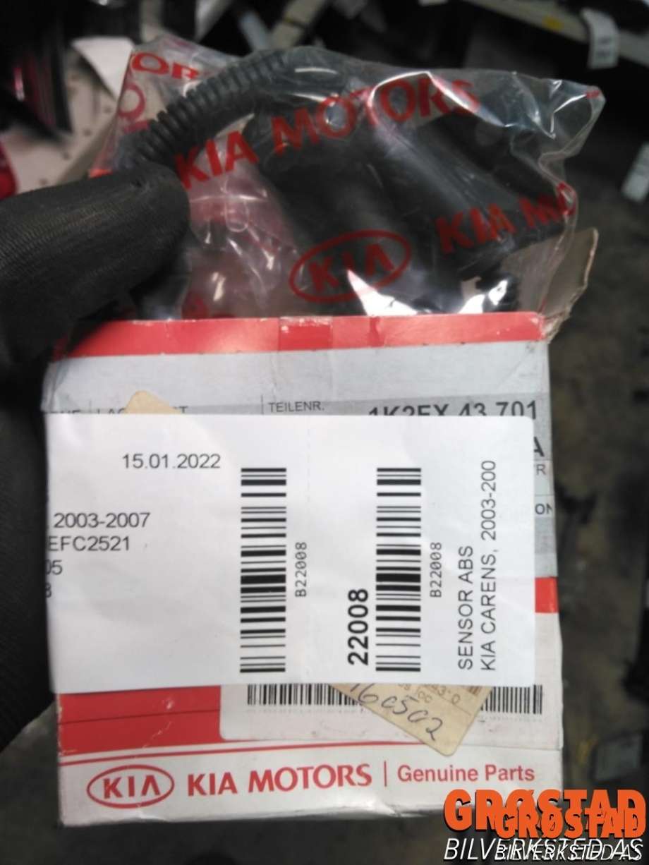 Sensor abs til Kia Carens 2003-2007 (1K2FX43701|)