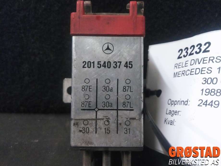 Rele diverse til Mercedes 124 1986-1995 (W124) (W124) (2015403745|)