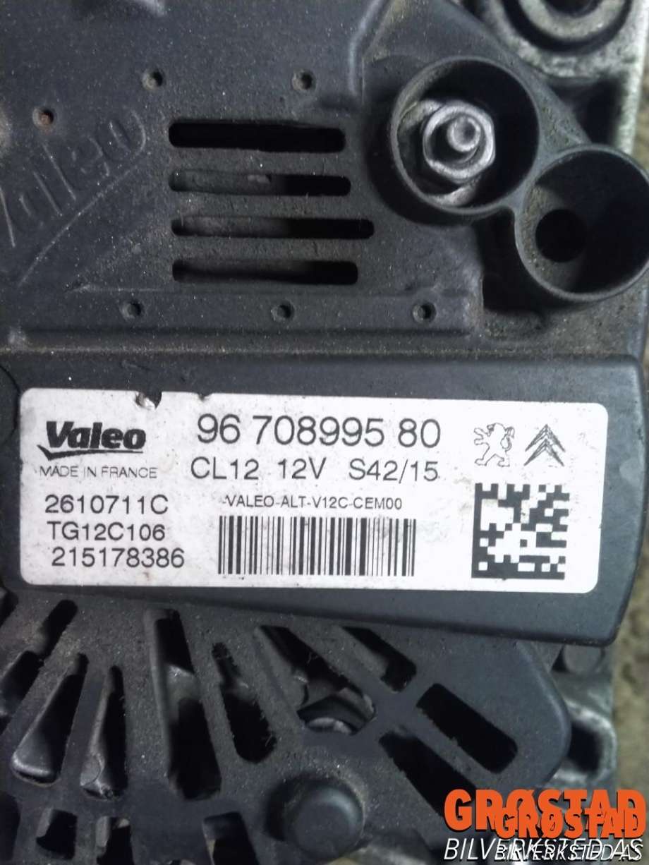 Dynamo til Peugeot 2008 2013-2019 (Type I)  (96 708 995 80|NBG-3964|)