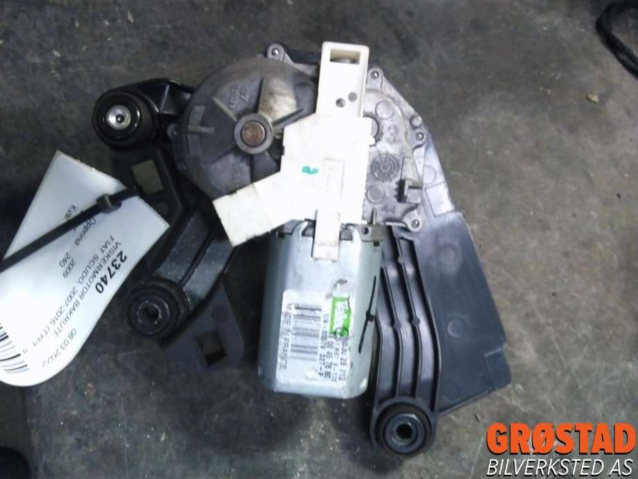 Viskermotor bakrute til Fiat Scudo 2007-2017 (Type II)  (VALEO|)