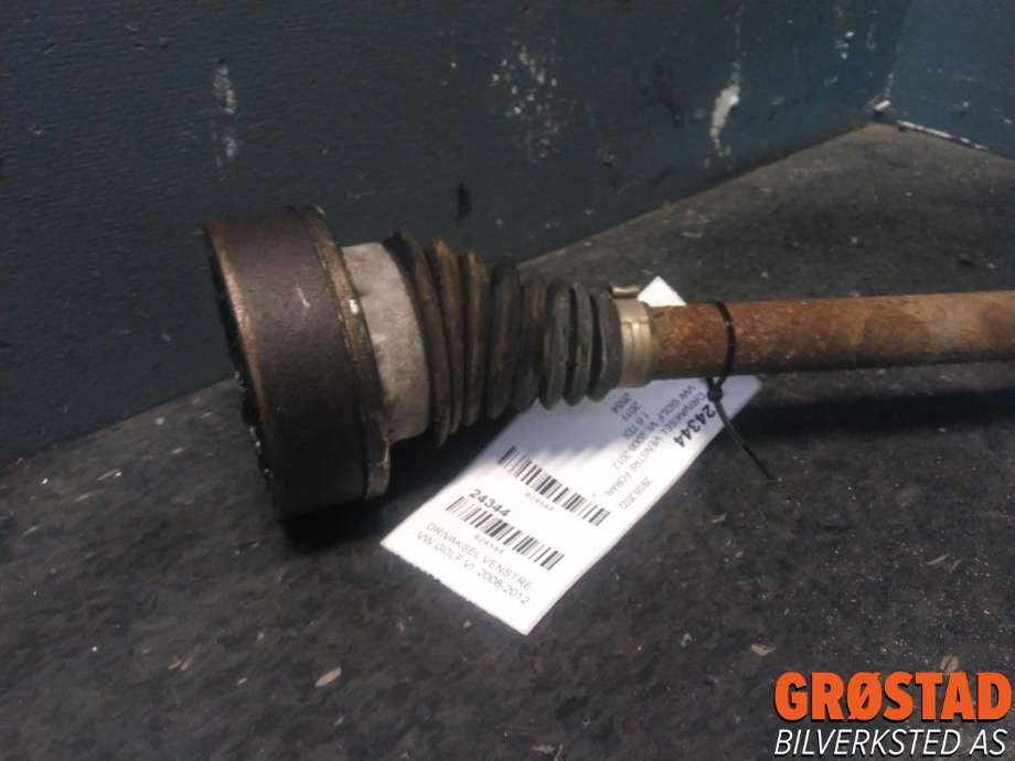 Drivaksel venstre foran, diesel/manuell til VW Golf VI 2008-2012  (1K0 407 271 CP|1K0 407 451 FX|JZW 407 271 EX)