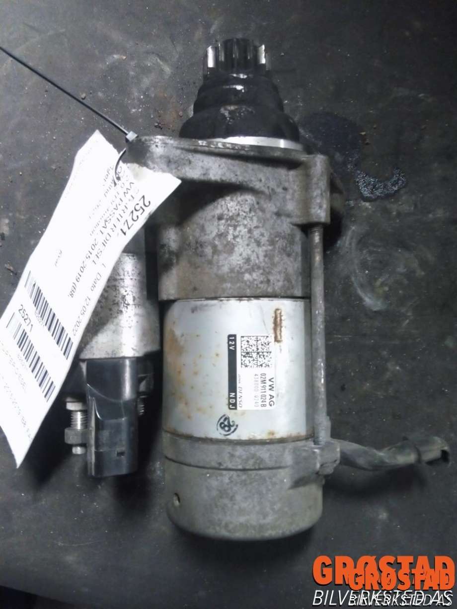 Starter diesel til VW Passat 2015-2019 (Fase 1) (B8) (B8) (02M 911 024 B|NBS-2444|)