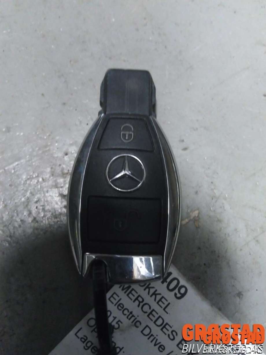Nøkkel til Mercedes B-Klasse, electric drive 2014-2018 (W242) (W242) 