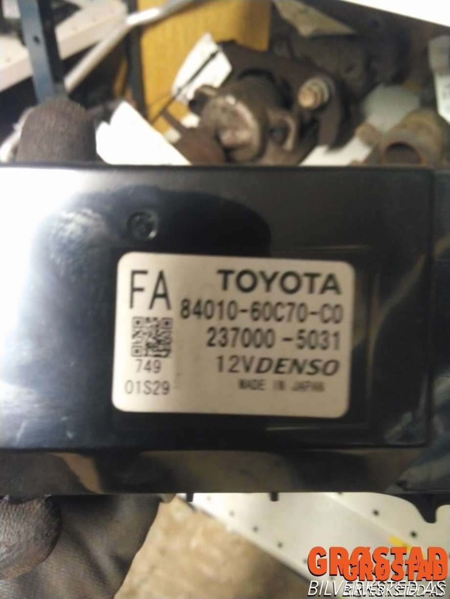 Varmeapparat betjening til Toyota Land Cruiser 150 2014-->> (Fase 2)