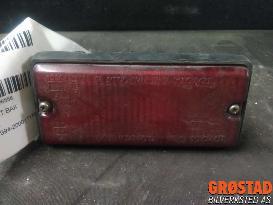 Tåkelykt bak til Toyota RAV4, 1994-2000 (Type I)  