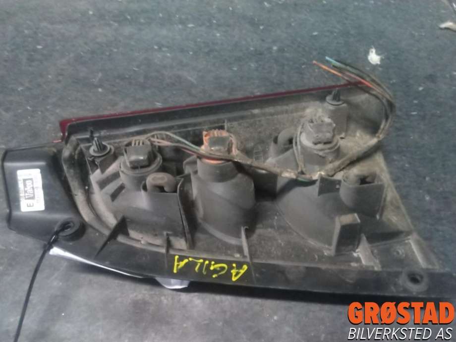 Baklykt venstre til Opel Agila 2000-2007  (9209548|)