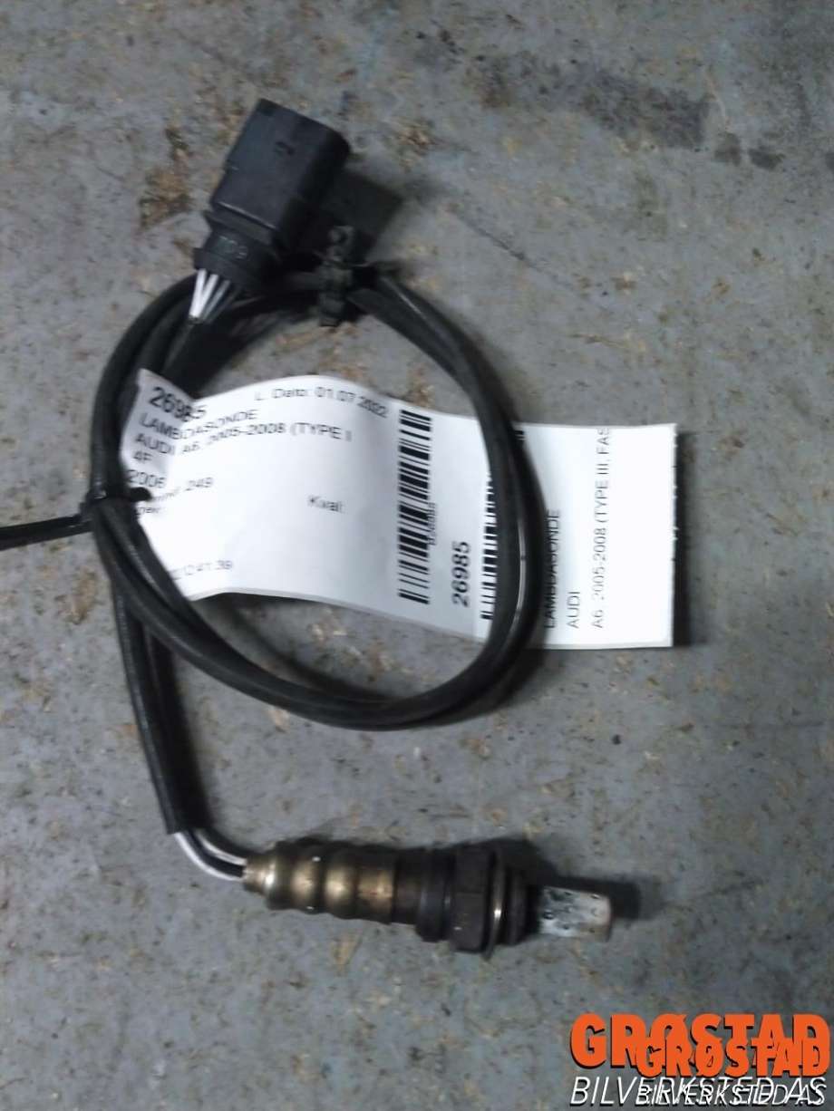 Lambdasonde til Audi A6 2005-2008 (Type III, Fase 1) (C6) (C6) (06E 906 265 E|)