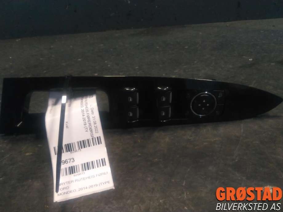 Bryter ruteheis førerdørspanel til Ford Mondeo 2014-2019 (Type V, Fase 1) (DC9T-14540-DCW|)
