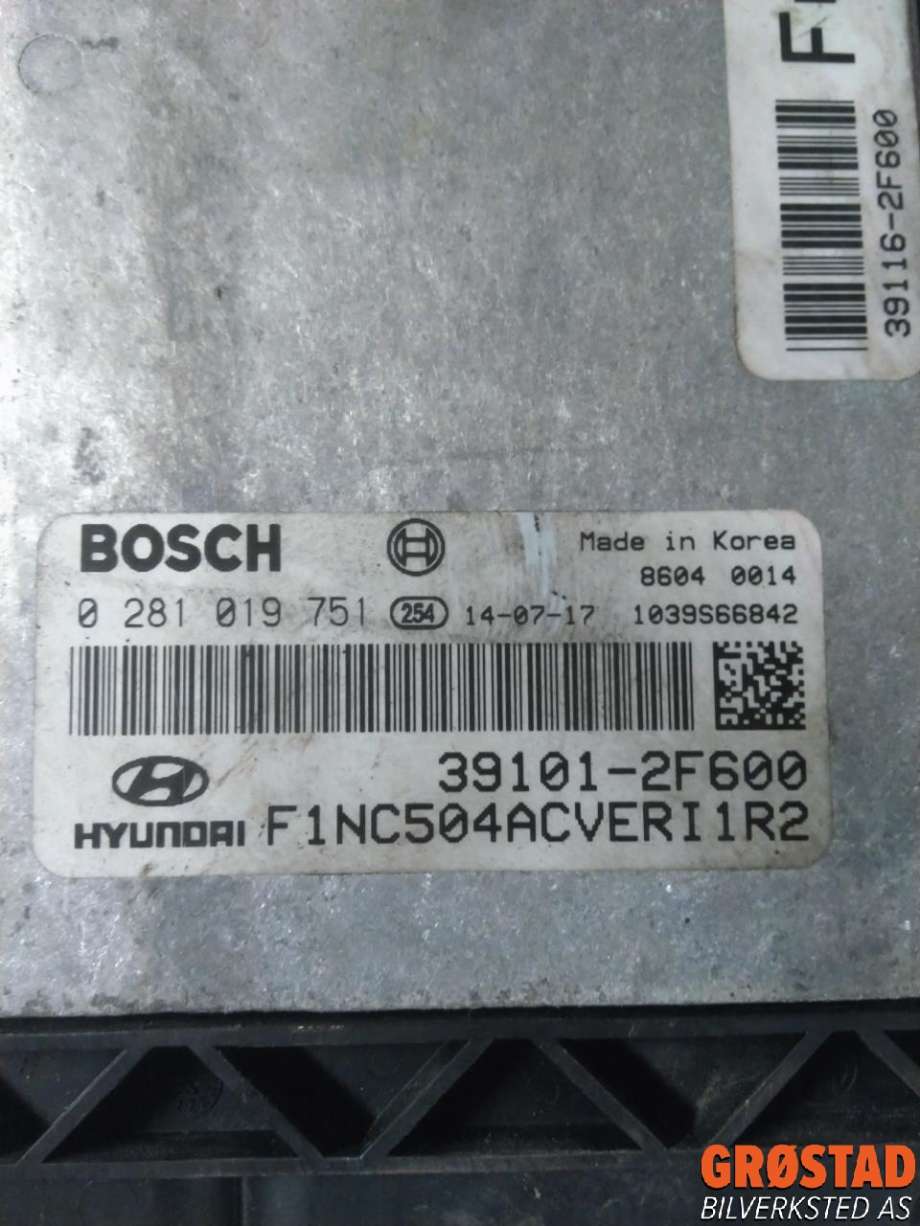 Styreenhet motor til Hyundai Santa Fe 2012-2020 (Type III) (39101-2F600|)