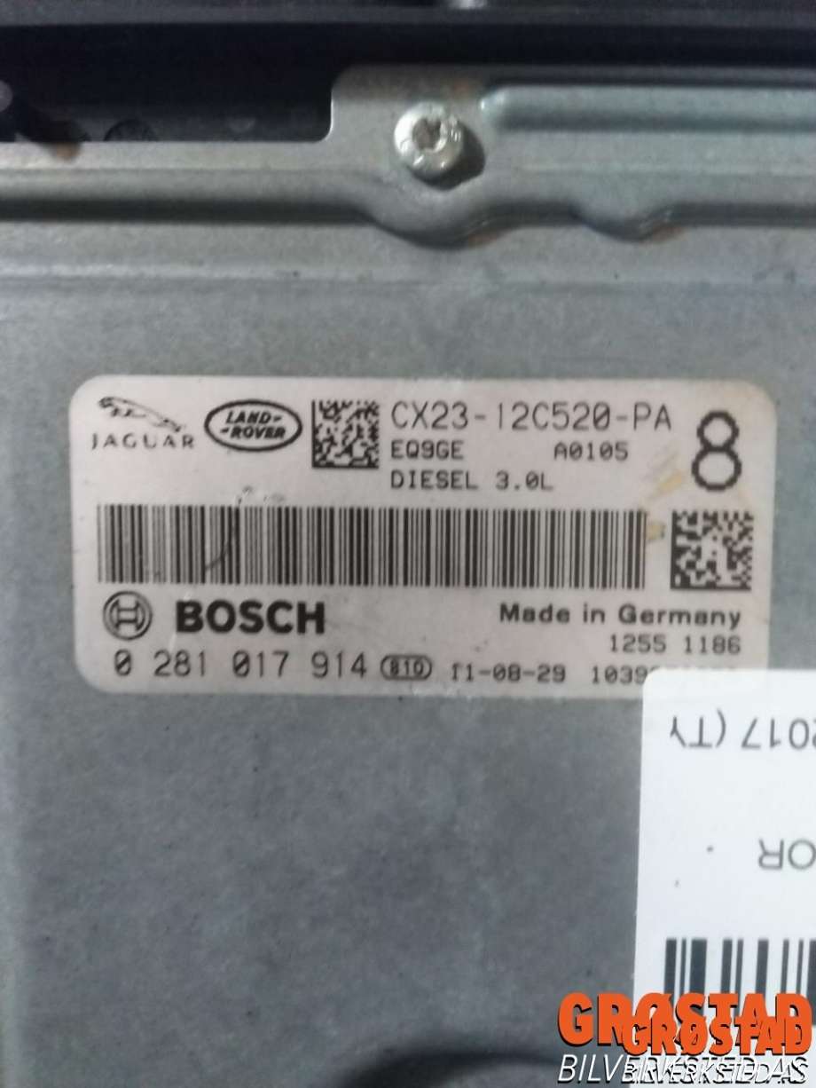 Styreenhet motor til Land Rover Discovery 2009-2017 (Type IV)  (BOSCH|0281017914|CX23-12C520-PA|)