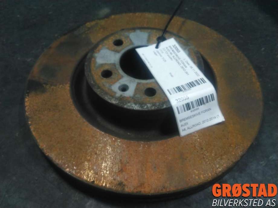 Bremseskive foran til Audi A6, Allroad, 2012-2014 (Type III, Fase 1) (C7) (C7) (4G0 615 301 N)