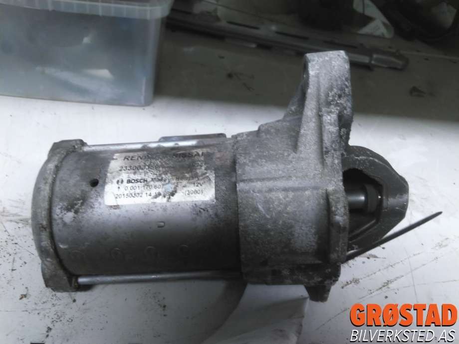 Starter diesel til Nissan Qashqai 2014-2021 (Type II)  (2330000Q2E|NBS-2979|)
