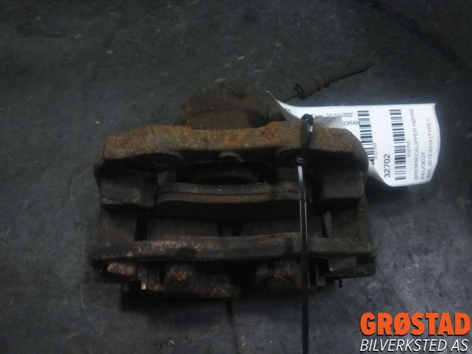 Bremsecaliper høyre foran til Peugeot 208 2012-2019 (Type I)