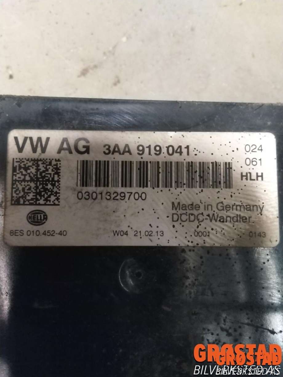 Styreenhet diverse til VW Amarok 2010-2016 (Type I, Fase 1)  (3AA 919 041|0301329700|)