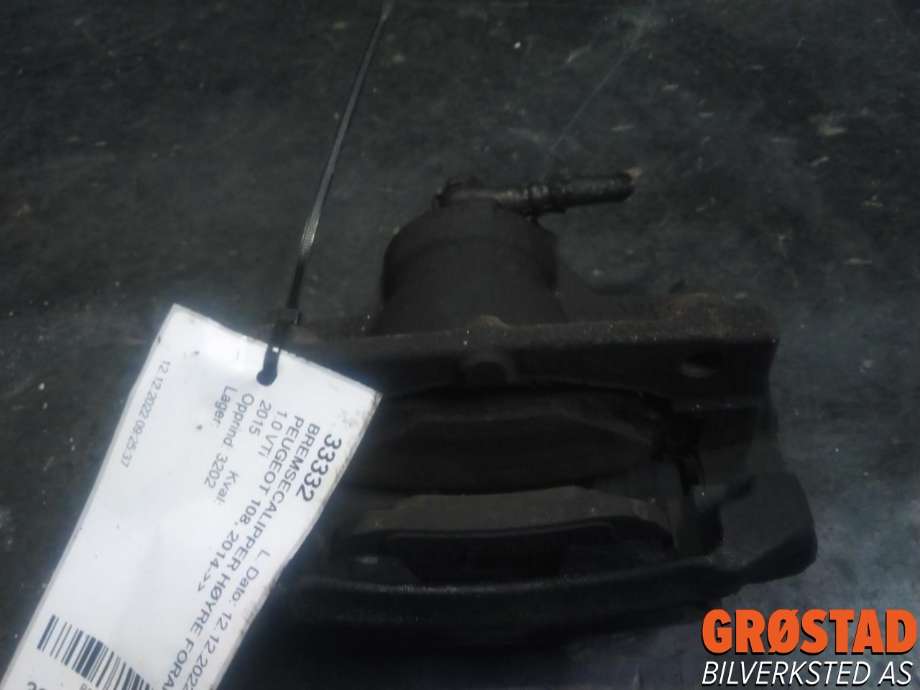Bremsecaliper høyre foran til Peugeot 108 2014-->>