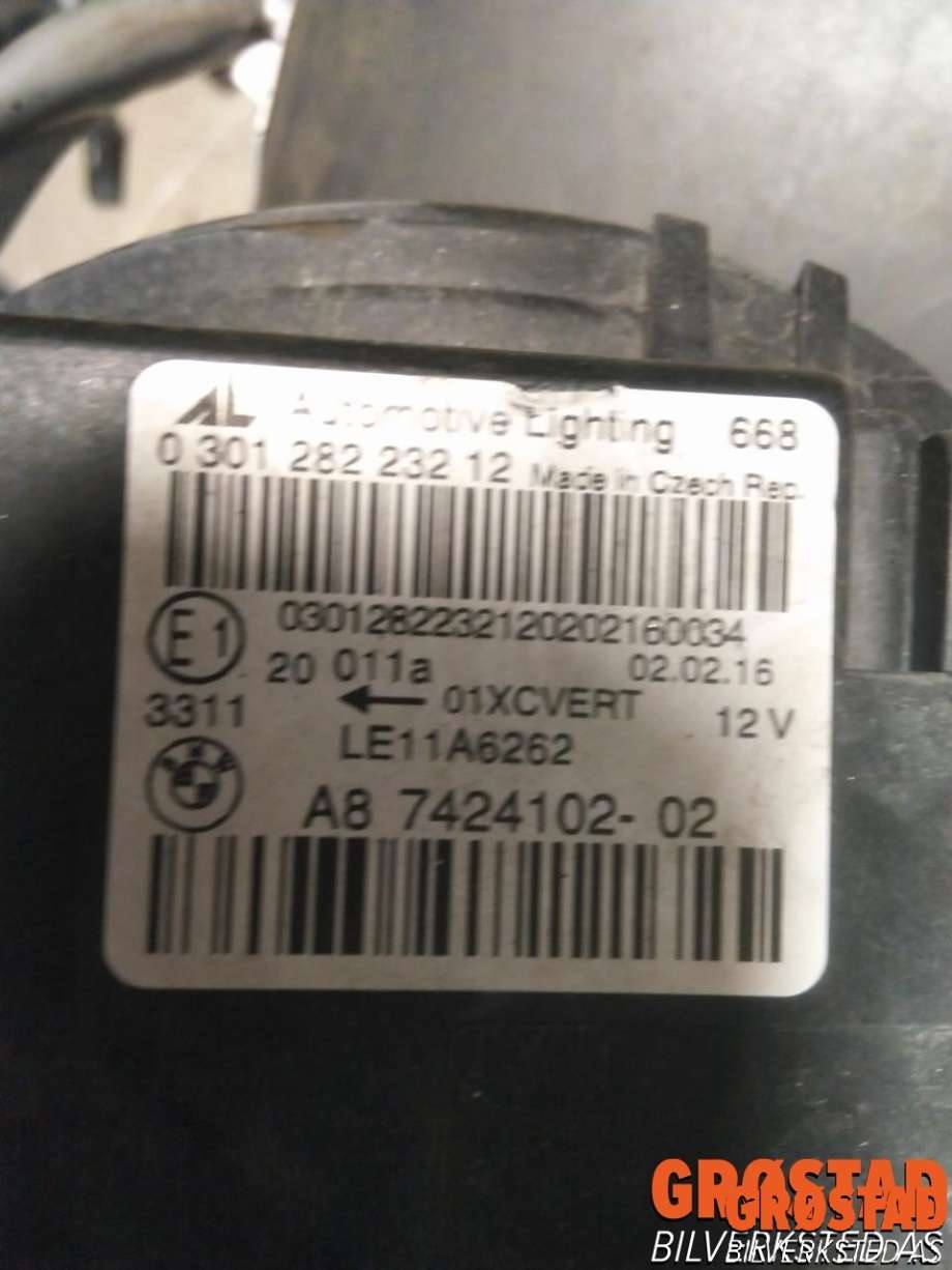 Frontlykt høyre full-LED til BMW M4 2014-2020 (F82/F83) (F82/F83) (63 11 7 377 842|)